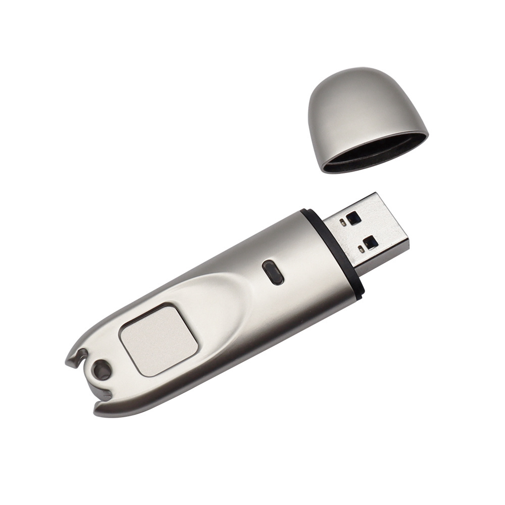 High Tech Security Encrypted 16GB 32GB 64GB 128GB secure usb drive pendrive usb flash  FingerPrint USB Flash Drive