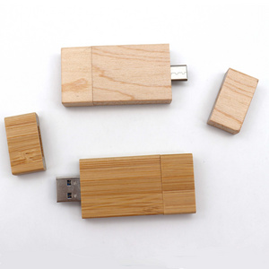 Type C usb flash drives storage memoria 8gb 16gb 64gb 128gb 500gb memory stick 1tb memory stick 2 in 1 usb flash drive wood