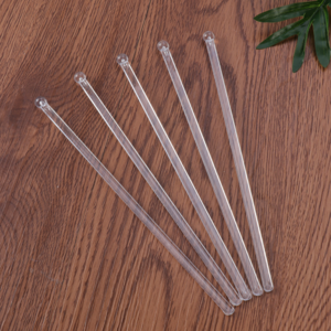 Custom clear plastic acrylic long drink cocktail mixing stir sticks