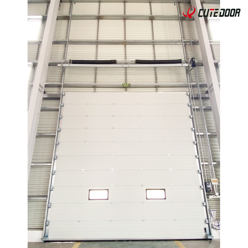 Factory Cheap Steel Vertical Factory Lifting Automatic Sliding Warehouse Overhead Industrial Door