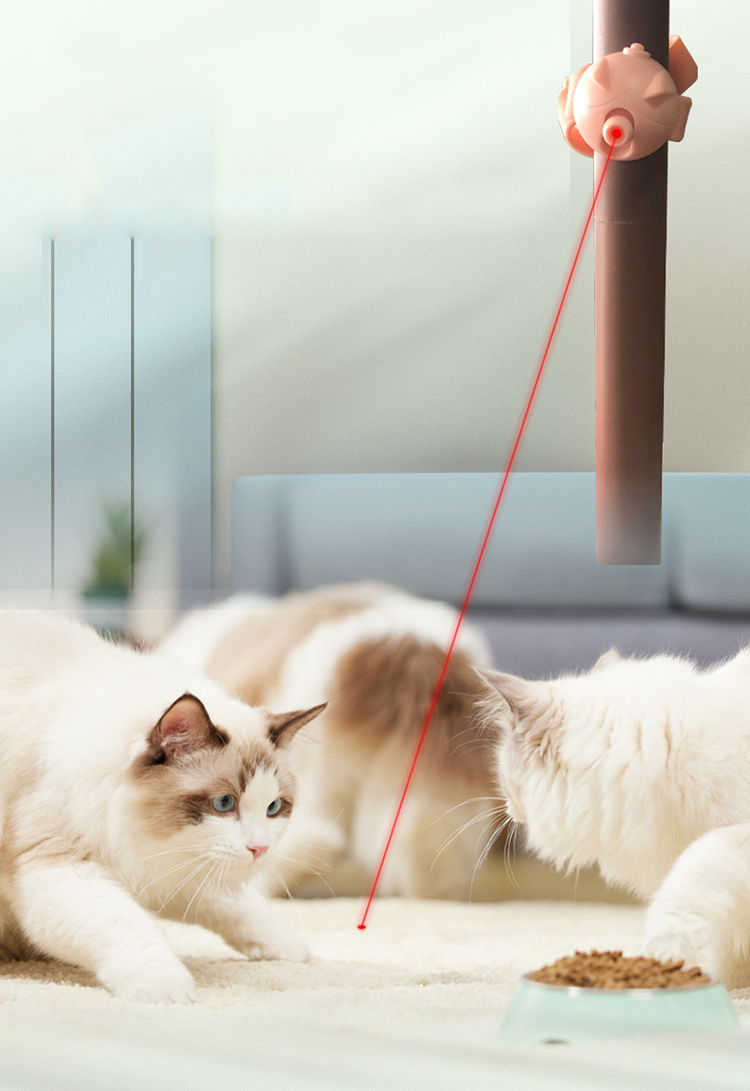 Latest Design Eco-Friendly Pet Interactive Food Grade Silicone Material Adjustable Cat Laser Collar