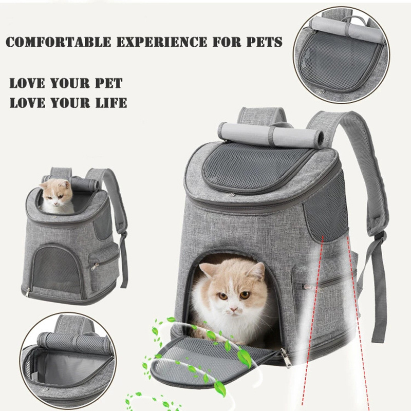 Travel Walking Outdoor Use Dogs and Small Animals Pet Travel Carrier Pet Carrier Backpack for Cats