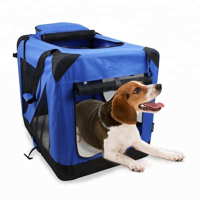 Pet Travel Carrier Soft Dog Crate Portable& Expandable Pet Kennel