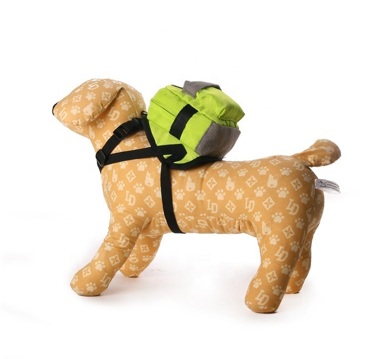 Wholesale Cute Design Pet Self Carry Bag Dog Backpack Harness and Leash