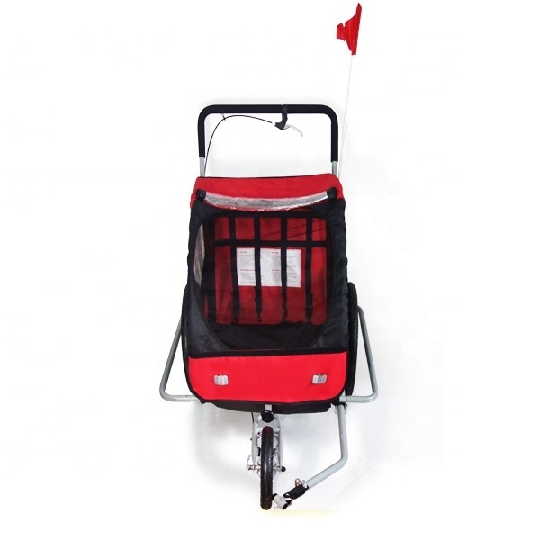 High Quality Pet Trolley Stroller Carrier Foldable Dog Bike Trailer