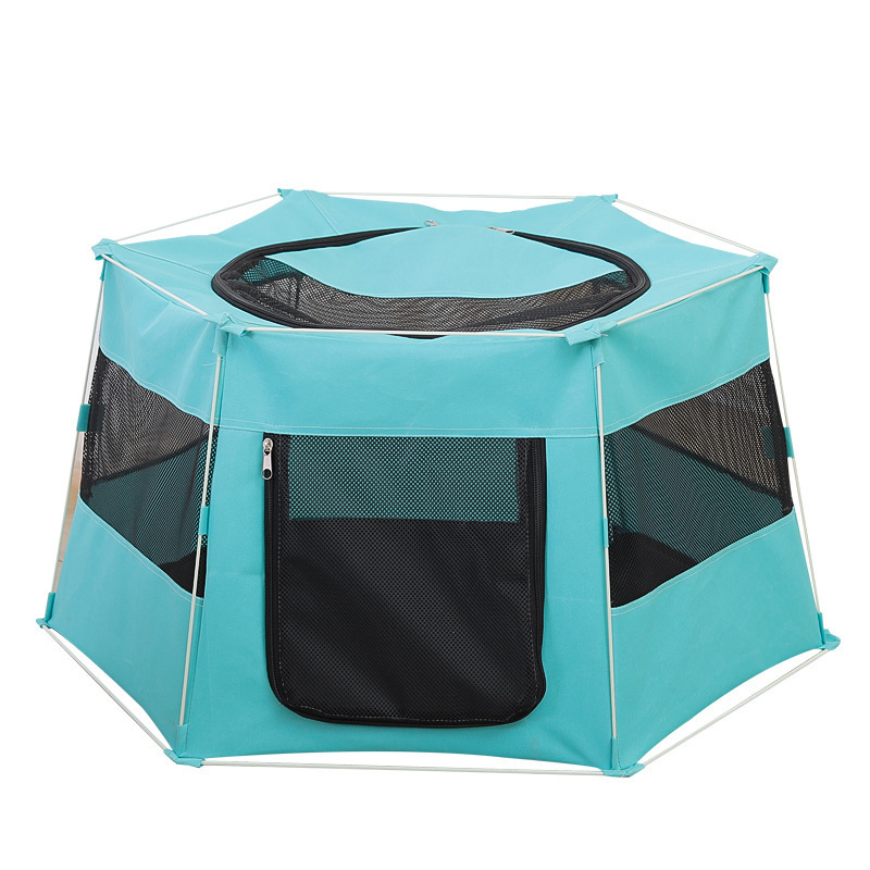 Pet Tent Cat And Dog Playpen Pet Fence Indoor And Outdoor Foldable Storage Travel Kennel