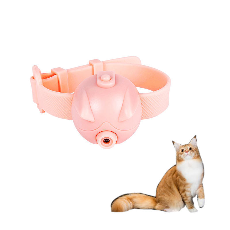 Latest Design Eco-Friendly Pet Interactive Food Grade Silicone Material Adjustable Cat Laser Collar