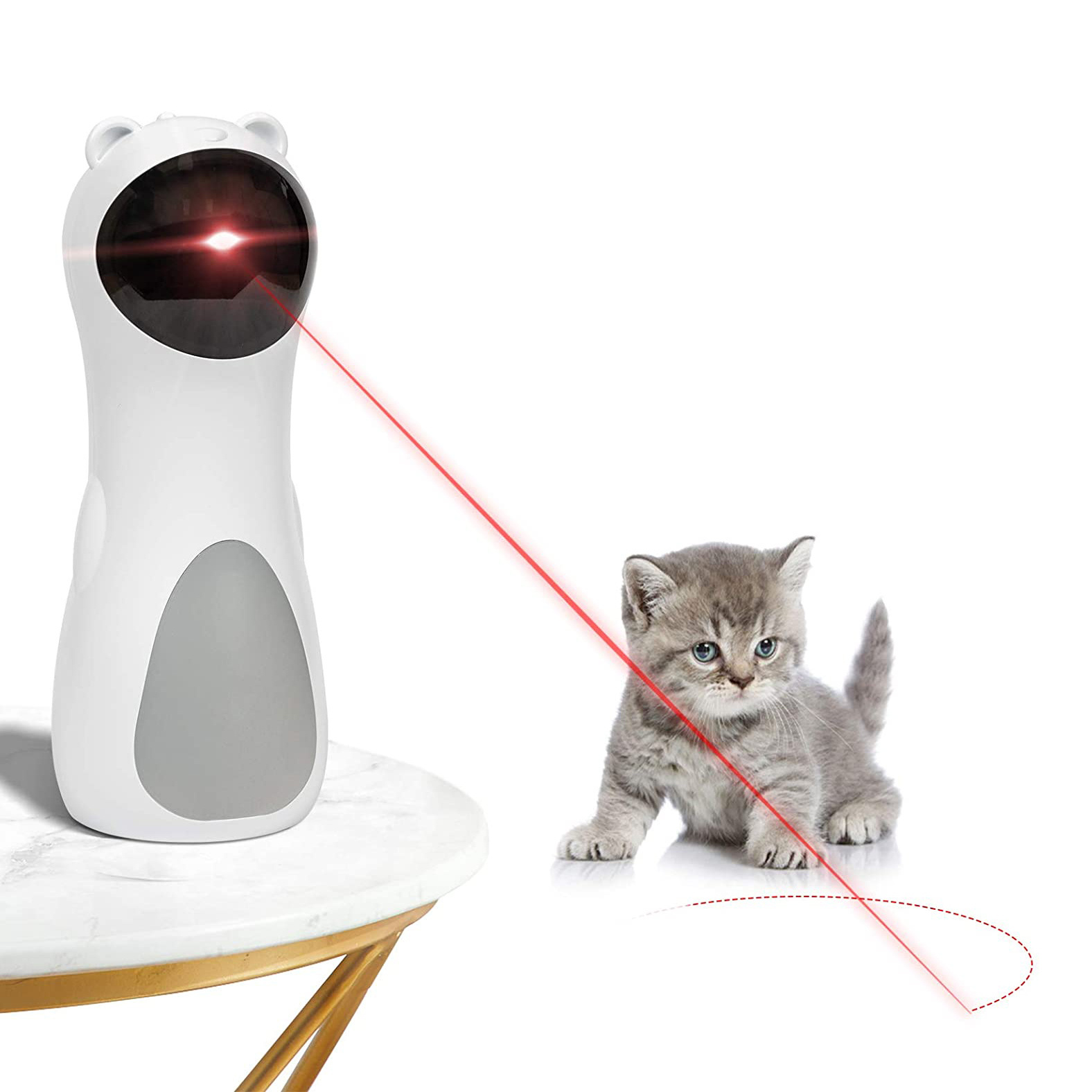 Factory Top Seller Automatic Interactive Cat Laser Toy for Cat Dogs