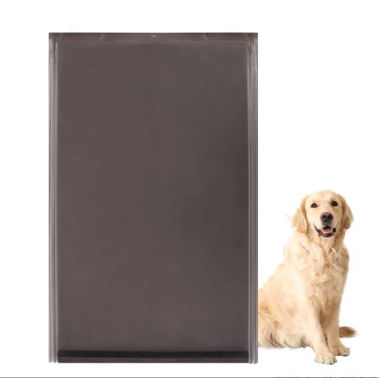 Cost-Effective Pet Dog Door Safe Ferromagnetic Wall Entry Locking Automatically Close Dog Cat Pet Supplies Flap Door Pet Door