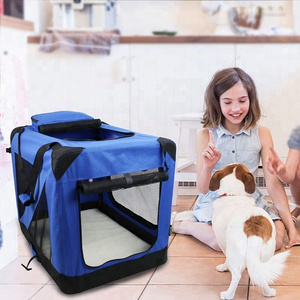 Pet Travel Carrier Soft Dog Crate Portable& Expandable Pet Kennel