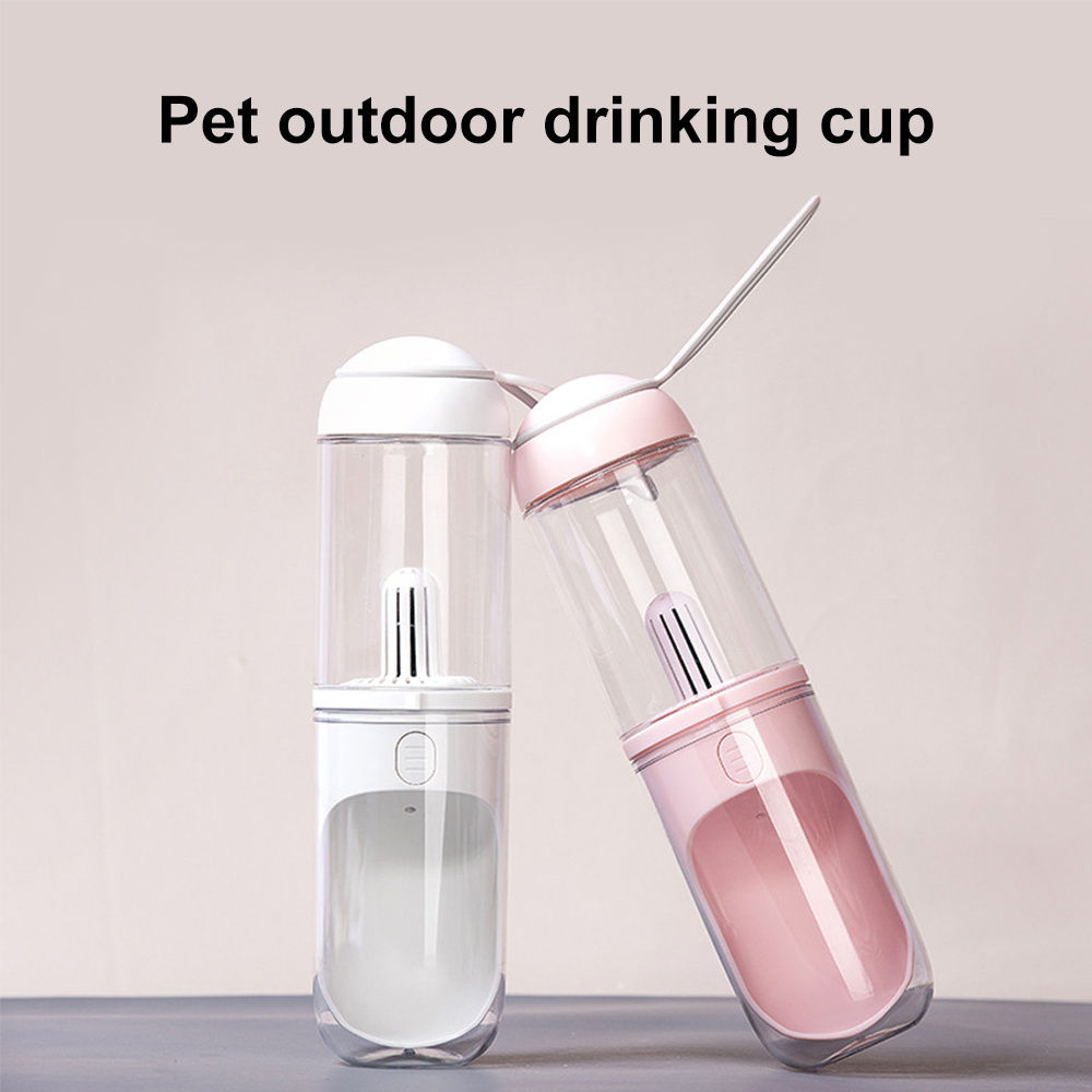 Customized Travel Drink Feeder Portable Pet Dog Water Bottle Insulated Bottle For Dogs Small Dog Outdoor Feeding Perros