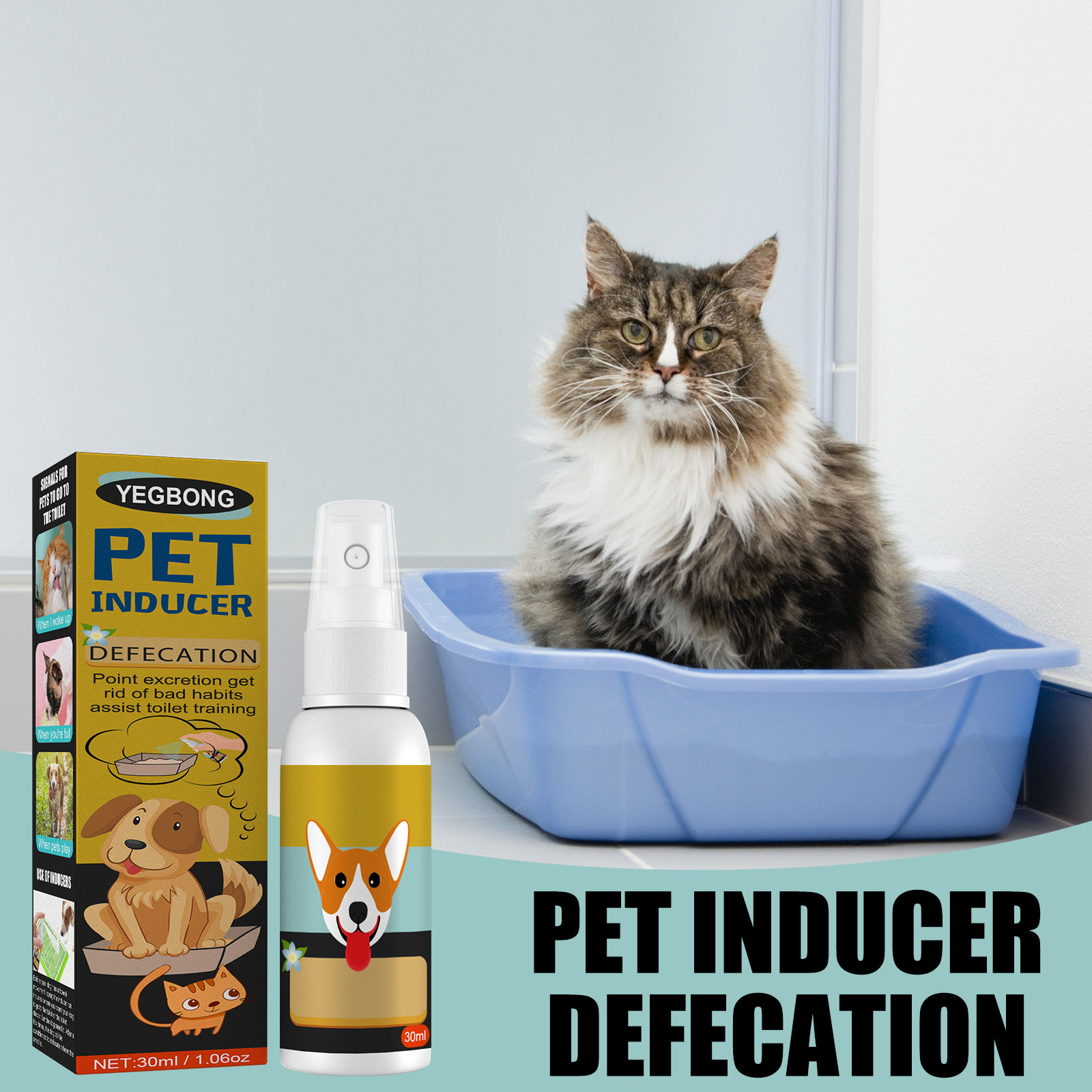 Pet Odour Eliminator for Strong Odor Citrus Deodorizer for Strong Dog or Cat Pee Smells on Carpet Furniture Indoor Outdoor