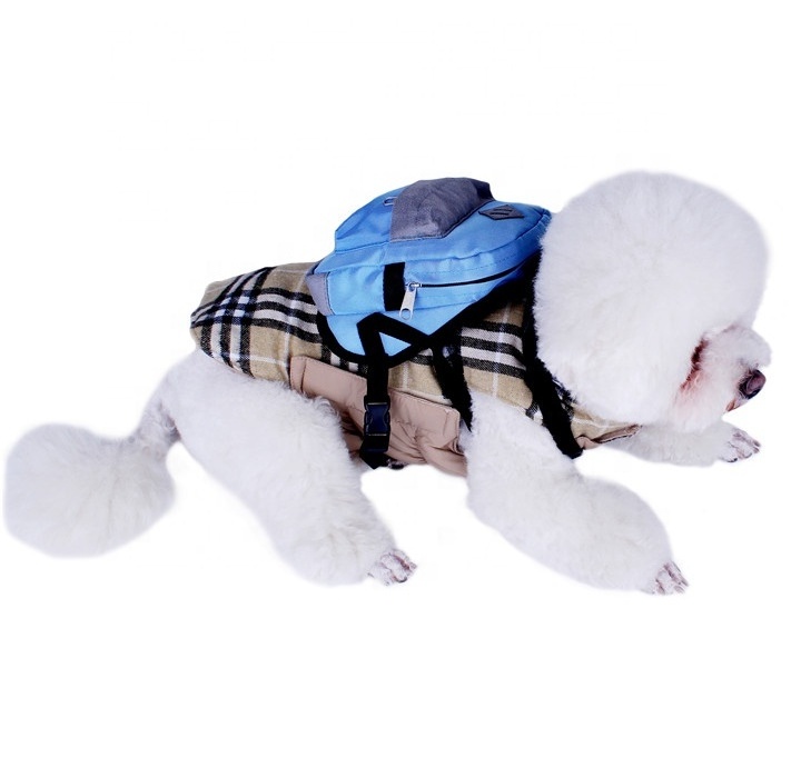 New Cute Pet Apparel Dog Harness Dog Carrier Bag Backpack with Leash