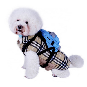 New Cute Pet Apparel Dog Harness Dog Carrier Bag Backpack with Leash