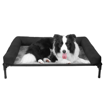 Classical Design Foldable Waterproof Pet Bed Outdoor Raised Elevated Dog Bed