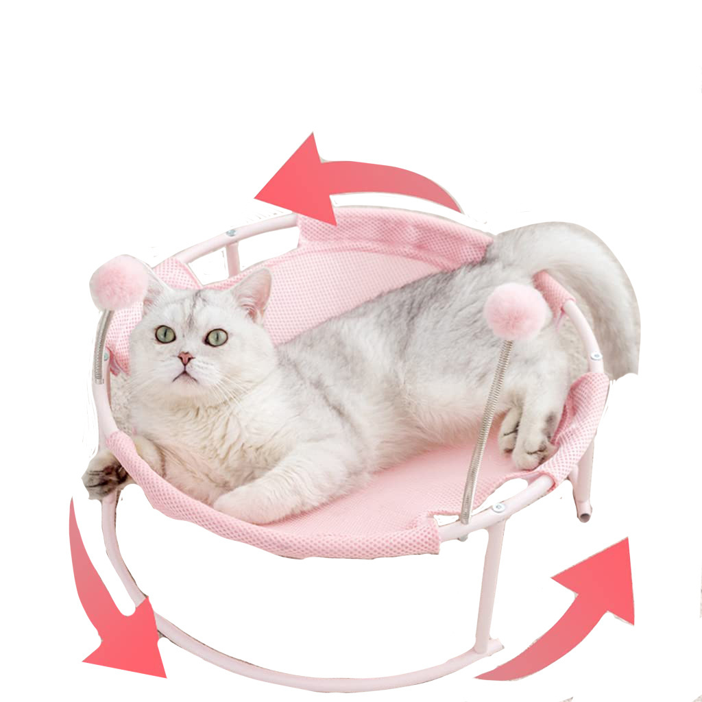 Soft Hanging Cat Perch Bed Swing Bed Indoor Sleeping Nest Mesh Material Cat Hammock for Cat