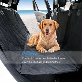 600D Oxford Waterproof Dog Hammock Back Pet Dog Car Seat Cover for Cars