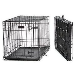 Wholesale Eco-friendly Portable Outdoor Double Door Mesh Dog Fence Dog Kennels