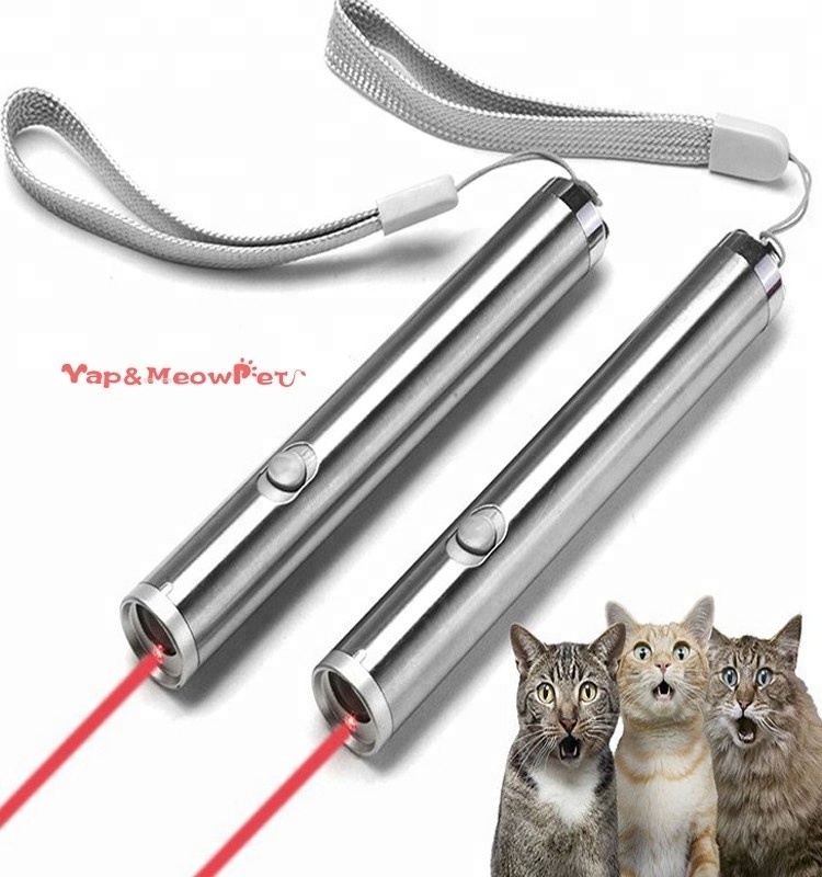 LED flashlight Cat Toy Red Light Pointer