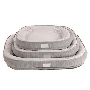 Modern High Quality Portable Removable Custom All Seasons Super Soft Luxury Cat Pet Dog Bed