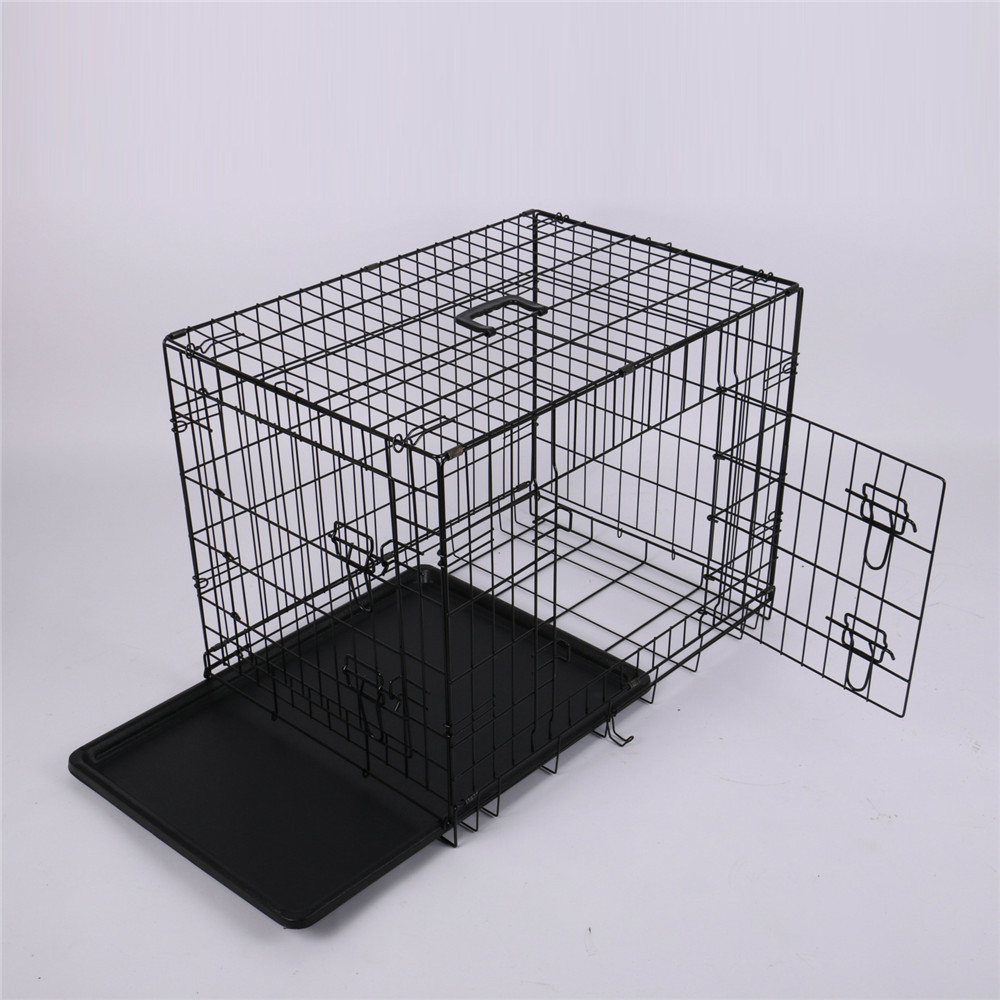 Wholesale Eco-friendly Portable Outdoor Double Door Mesh Dog Fence Dog Kennels