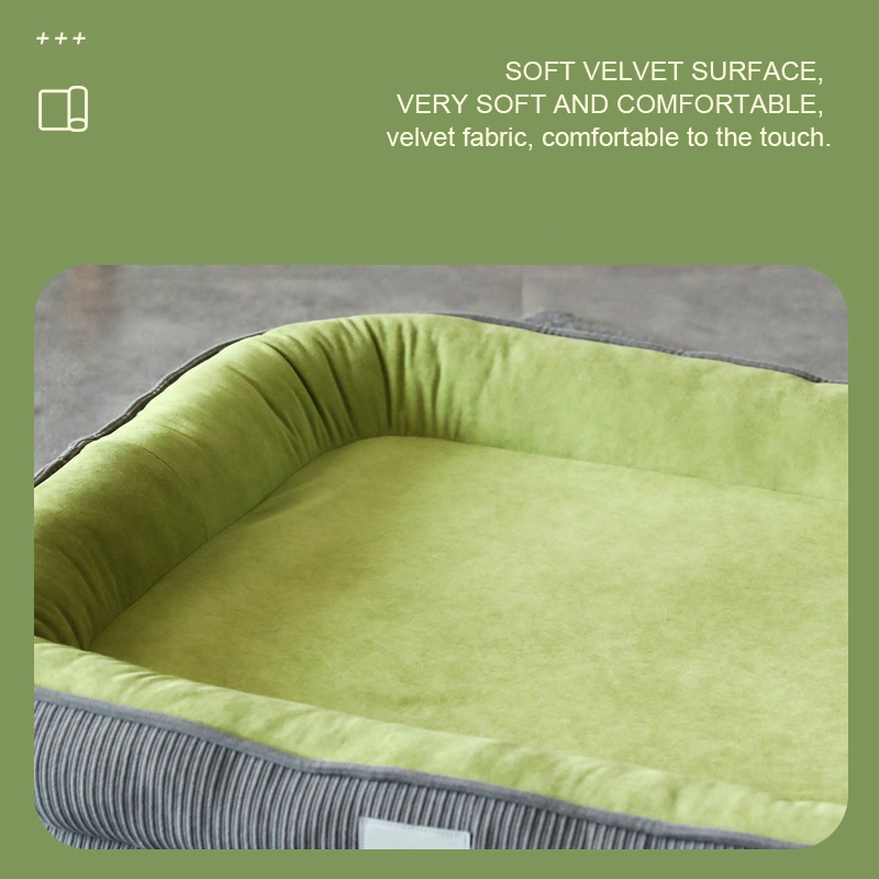 Modern High Quality Portable Removable Custom All Seasons Super Soft Luxury Cat Pet Dog Bed