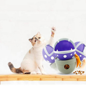 2020 New Cat Interactive IQ Training Treat Food Feeder Ball Toy Pet Small Dog Cat Feed Ball Food Dispenser Toy for Kitten Puppy