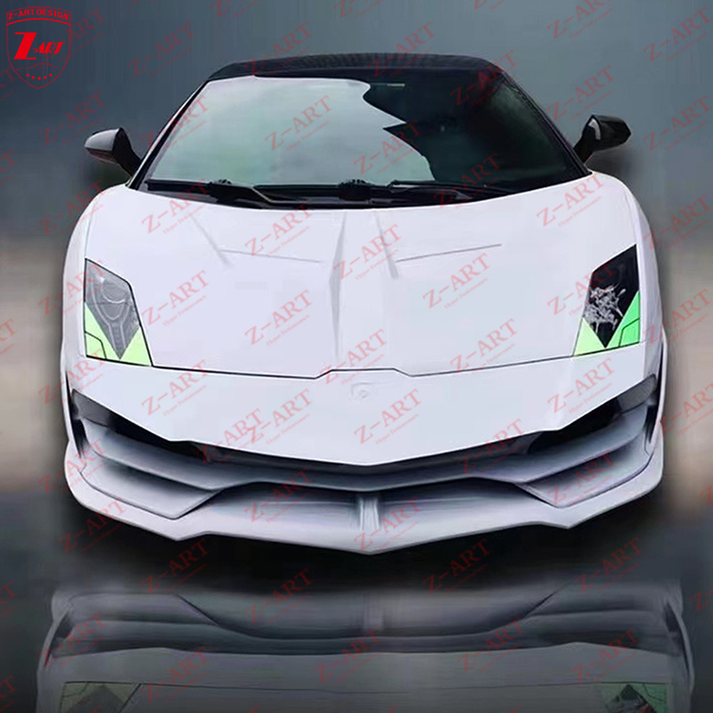 Z-ART for Gallardo tuning bodykit for LAMBORGHINI LP550 retrofit body kit for LP560 refit front bumper for LP570 facelift bumper