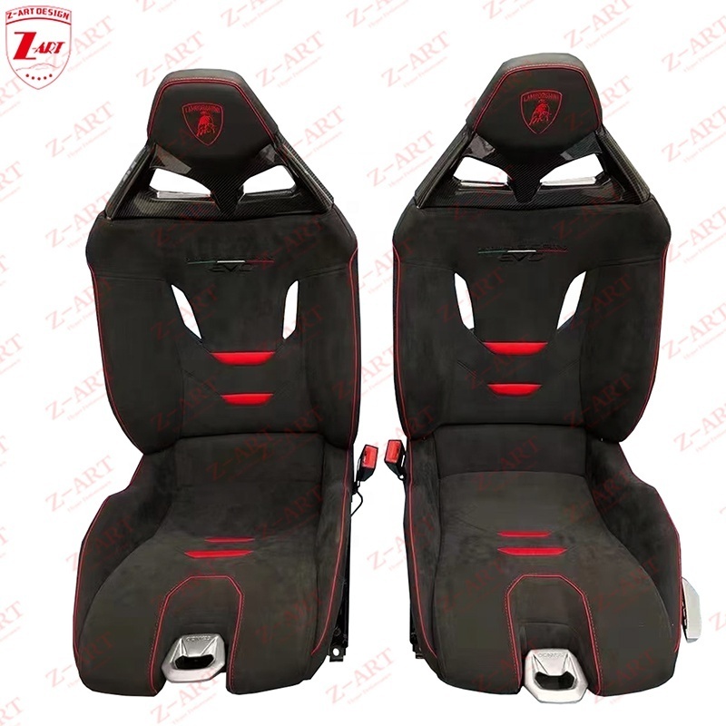 Z-ART for LP700 carbon fiber seat for LAMBORGHINI Aventador carbon fiber sport seat for Lamboghini Aventador S LP740