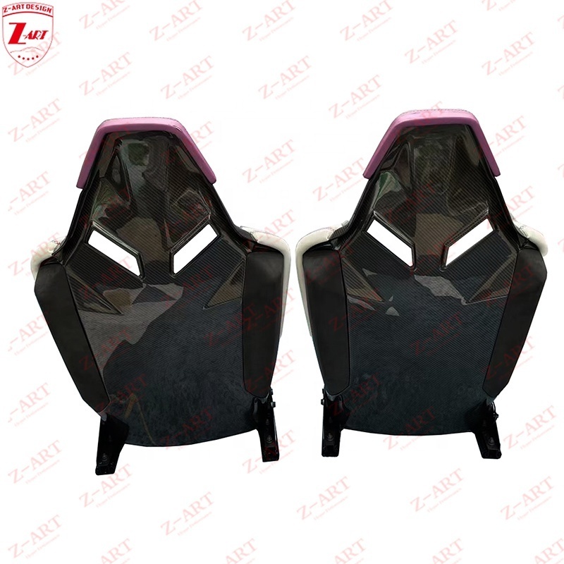 Z-ART for LP700 carbon fiber seat for LAMBORGHINI Aventador carbon fiber sport seat for Lamboghini Aventador S LP740