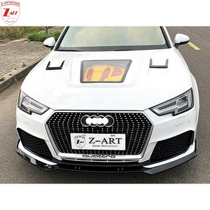 Z-ART 2016-2019 GT body kit for AUDI A4 facelift tuning body kits for AUDI A4 B9 injection PP bodykit for AUDI A4 retrofit kit