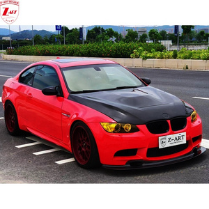 Z-ART 2009-2012 E92 carbon fiber engine bonnet for BMW M3 carbon fiber engine lid for E92 M3 carbon fiber engine hood