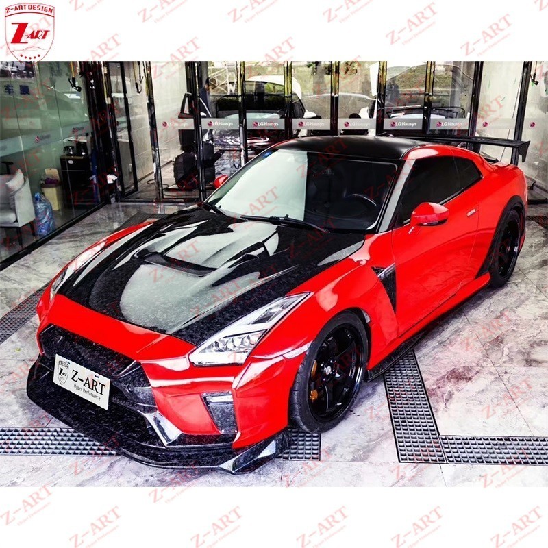 Z-ART VRS body kit for GTR R35 retrofit bodykit for NISSAN GTR R35 tuning body kit for GT-R aerodynamic body kit