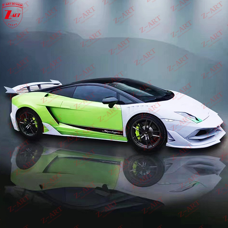 Z-ART for Gallardo tuning bodykit for LAMBORGHINI LP550 retrofit body kit for LP560 refit front bumper for LP570 facelift bumper