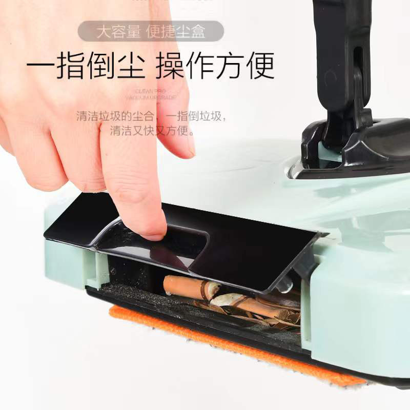 Innovative 3-in-1 Manual Floor Clean Machine Household Lazy Hand-Push Sweeper with Electric Automatic Floor Magic Broom