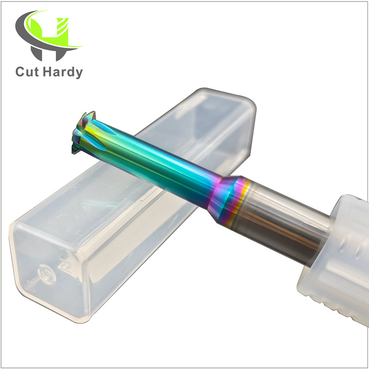 cuthardy Thread End Mills  CNC Processing Thread Milling Customized Carbide Thread Mills for aluminum