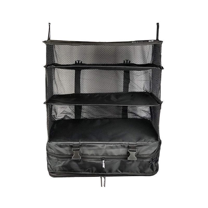 Hot Sale Portable Luggage Suitcase Organizer 3 Layer Hanging Travel Shelves Bag Foldable Packing Cube Organizer Storage Bag