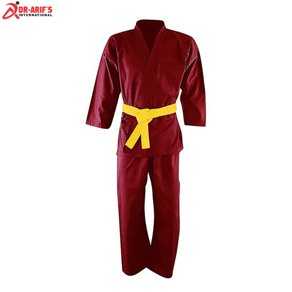 Uniforms Karate Suit Uniforms Martial Arts Manufacturers Wholesale Karate Uniforms Sportswear OEM Service Support