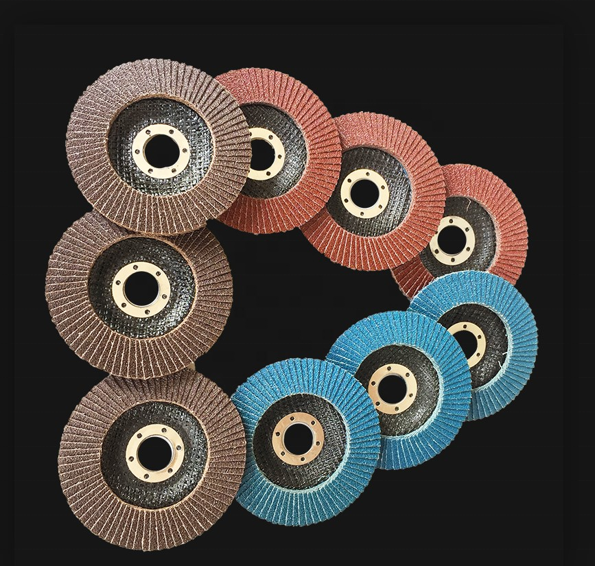 Flexible Flap Disc grinding sanding wheel T27 T29 zirconia aluminum oxide abrasive flap disc for stainless steel