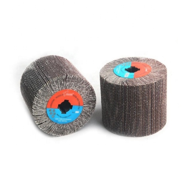 XMGT non woven polishing wheel angle grinder 100*19mm abrasive sanding flap disc grinding wheels for wood metal stainless steel