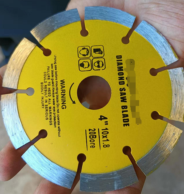 fast cutting  4inch  110mm Segmented Saw Blade  for granite marble  to india market