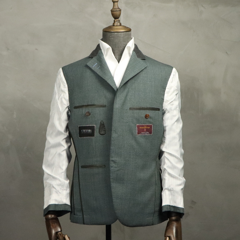 CMT Bespoke Full Canvas Unstructed Hand Made Suit Italian Style Tailor Custom Mens Suit