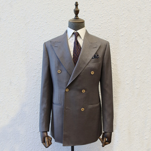 CMT  Fully Handmade Full Canvas Suit Bespoke Tailor Custom Suits Tailor Made Mens Suite  Double  British Style Breasted  Suit