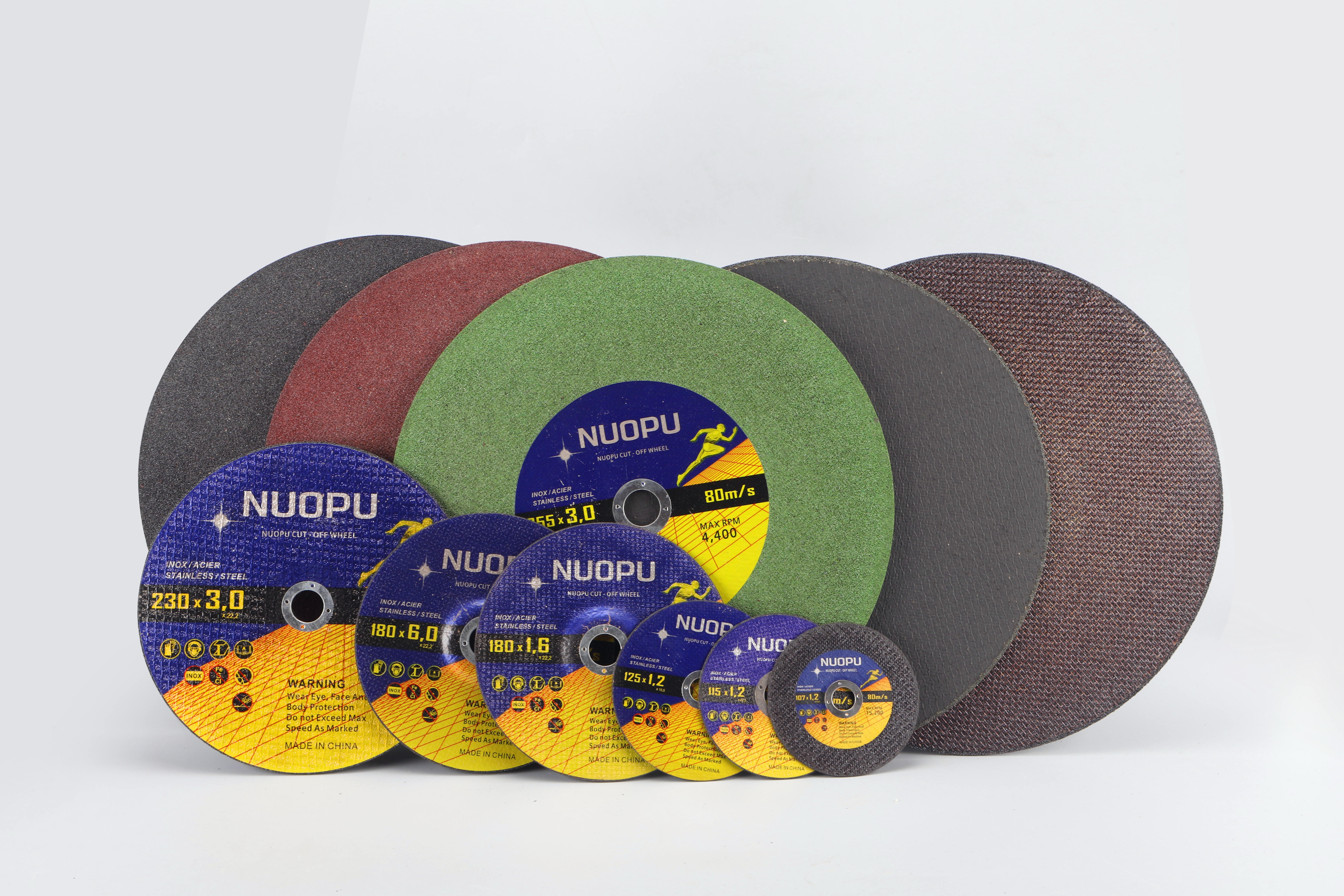 Abrasive Grinding Wheel 4inch Cutting Disc Faster Grinding Rates Silicon Carbide MPA EN12413 Resin  Flat-shaped 4