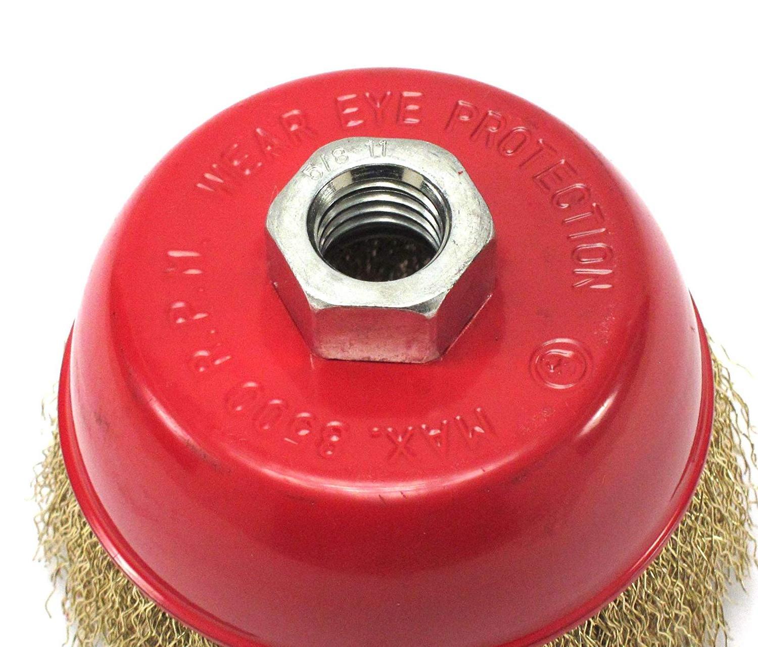 Brass Wire wheel brush for  tools stainless steel wire brushes