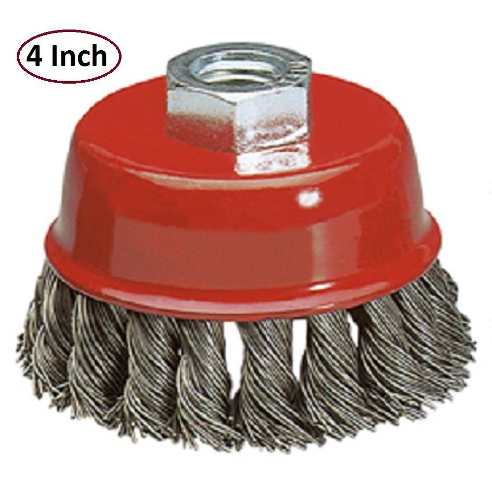 Brass Wire wheel brush for  tools stainless steel wire brushes