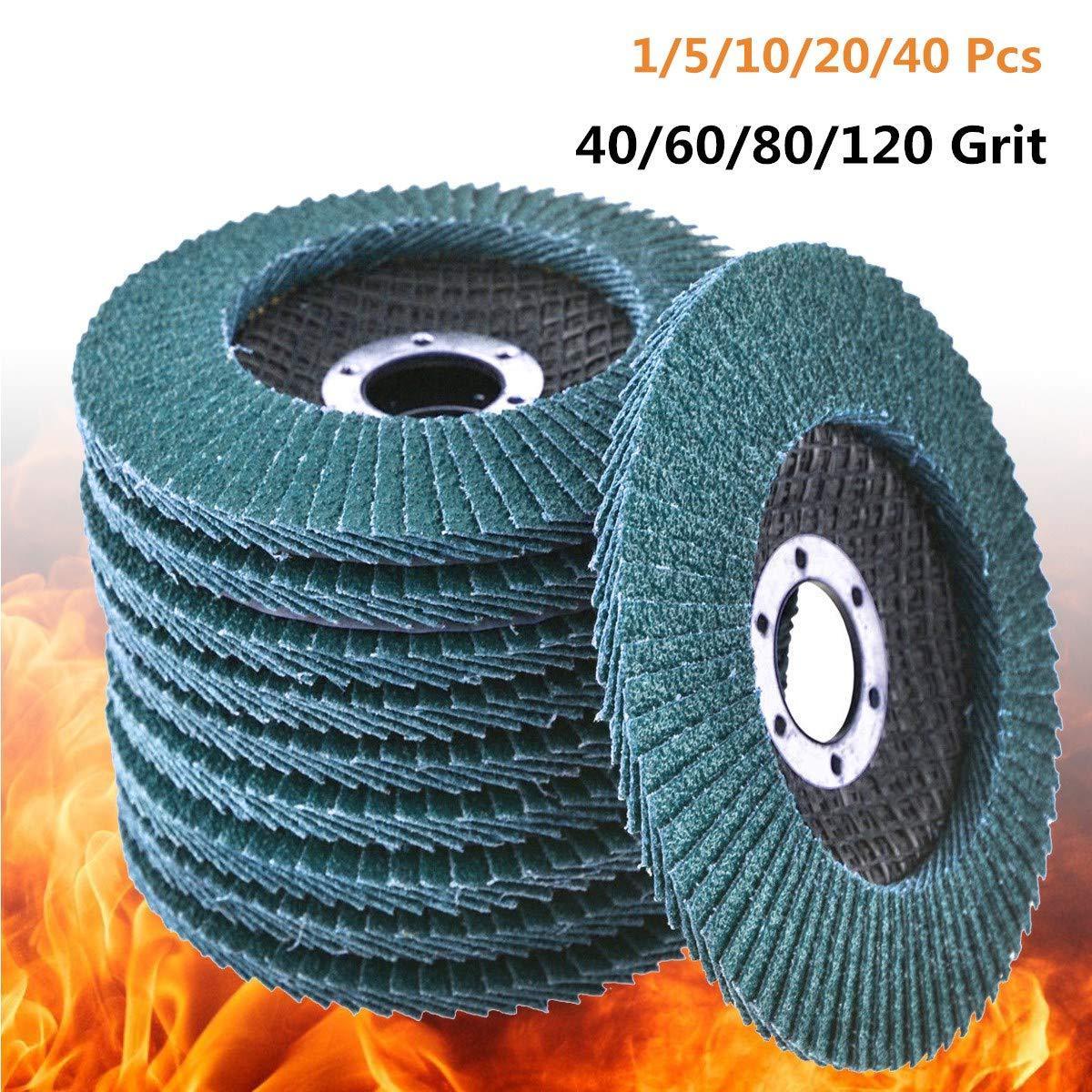 Abrasive Flap Disc Fiberglass Back Flexible Flower Disc Round Disc Fiber Glass Flap Wheel Polishing, 5inch 1000pcs Red OEM,ODM