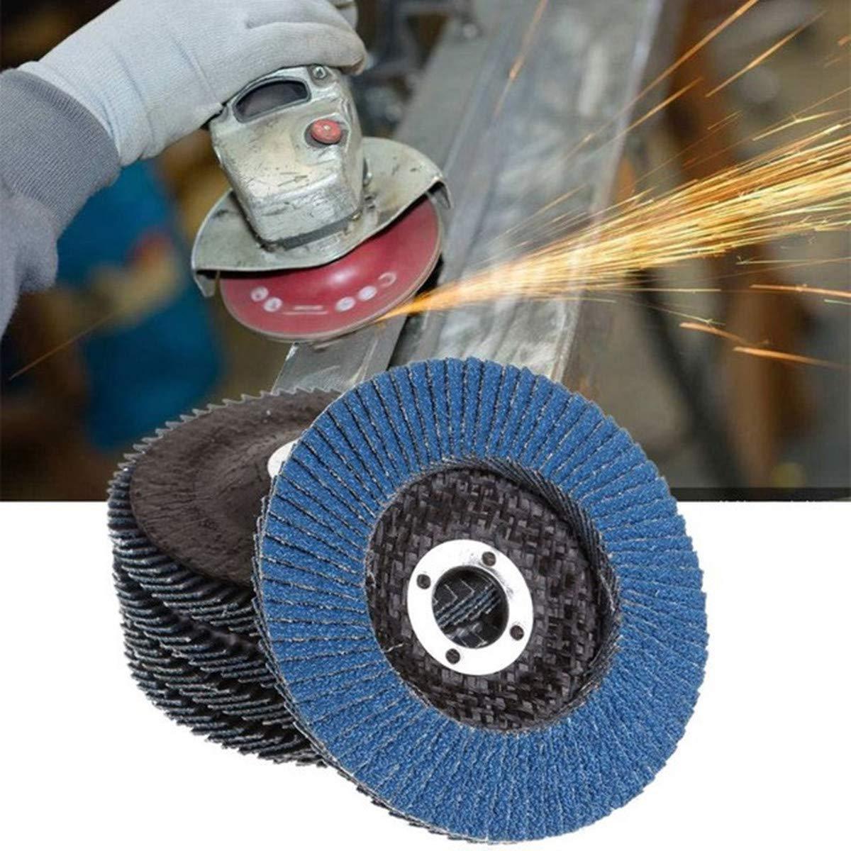 Abrasive Flap Disc Fiberglass Back Flexible Flower Disc Round Disc Fiber Glass Flap Wheel Polishing, 5inch 1000pcs Red OEM,ODM