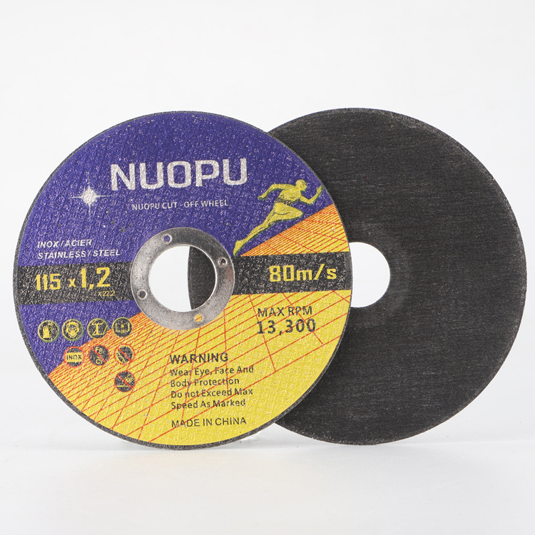 Abrasive Grinding Wheel 4inch Cutting Disc Faster Grinding Rates Silicon Carbide MPA EN12413 Resin  Flat-shaped 4