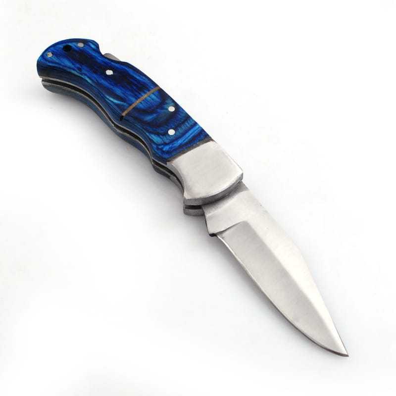 New Design Best Quality Stainless Steel Folding Wooden Handle Pocket Knife